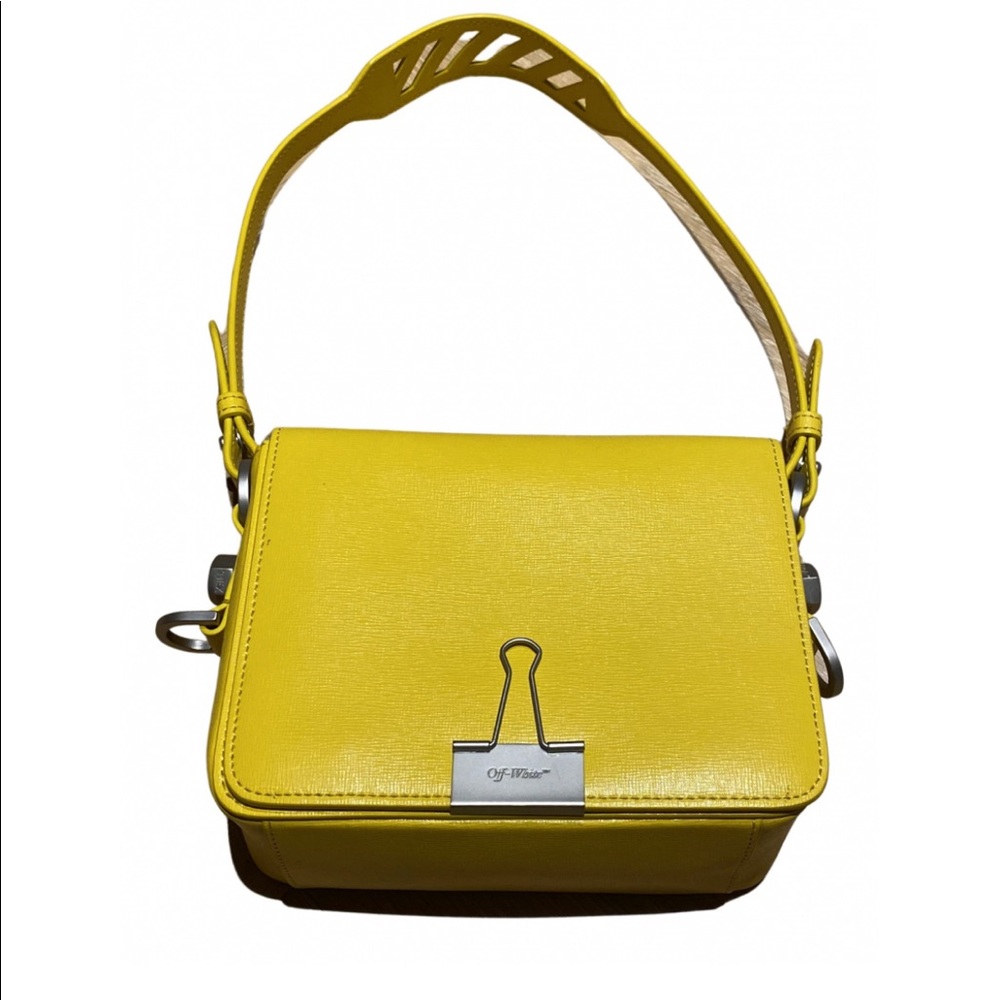 Authentic off white purse (yellow)